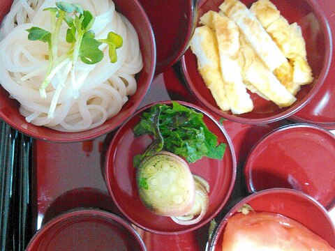 ちょっぴり食べたい時の素麺御膳